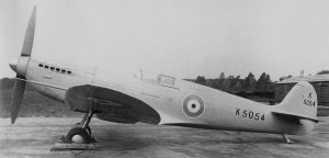 The prototype Spitfire, K5054.