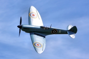 Rare Spitfire PR XI, the fastest (and sweetest - see text) of the Merlin Spitfires. This is PL965, now resident at North Weald with Hangar 11. (airwolfhound | flickr.com CC BY-SA 2.0)